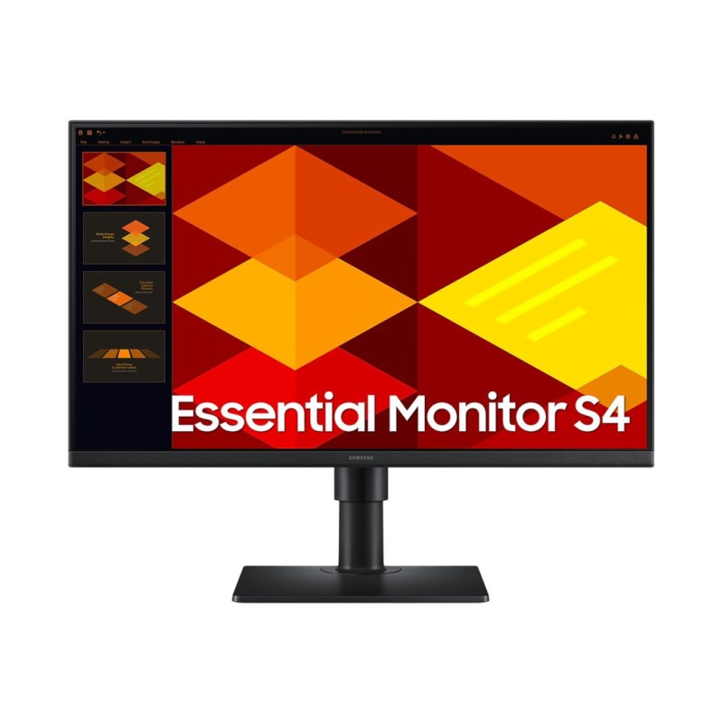Monitor Samsung 60,5 cm (23,8) S24D400GAU 1920x1080 100Hz IPS 5ms 2xHDMI DisplayPort 2xUSB2.0 Pivot NTSC72% EssentialS4 SAMSUNG Monitor Samsung 60,5 cm (23,8) S24D400GAU 1920x1080 100Hz IPS 5ms 2xHDMI DisplayPort 2xUSB2.0 Pivot NTSC72% EssentialS4