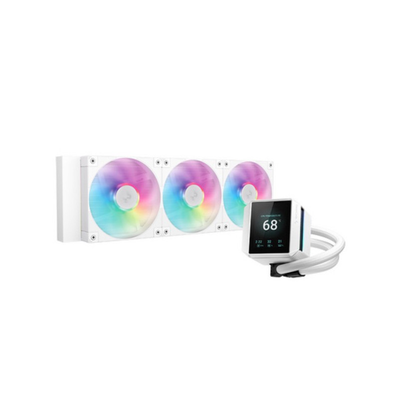 Vodno hlajenje DeepCool MYSTIQUE 360 - 360mm ARGB bela (R-LX360-WHDSNMCP-G-1) Deepcool Vodno hlajenje DeepCool MYSTIQUE 360 - 360mm ARGB bela (R-LX360-WHDSNMCP-G-1)
