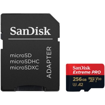 Spominska kartica SDXC 256GB Sandisk Extreme Pro 200MB/s/140MB/s U3 V30 UHS-I +adapter (SDSQXCD-256G-GN6MA) Spominska kartica SDXC 256GB Sandisk Extreme Pro 200MB/s/140MB/s U3 V30 UHS-I +adapter (SDSQXCD-256G-GN6MA)
