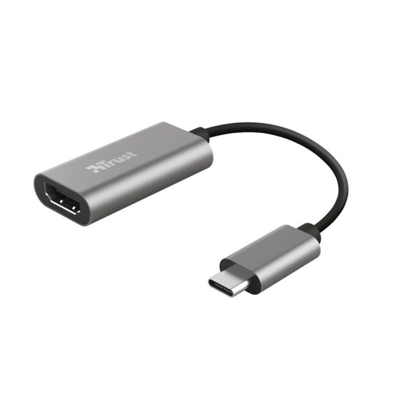 Adapter USB-C => HDMI 4K Trust 4k TRUST Adapter USB-C => HDMI 4K Trust 4k