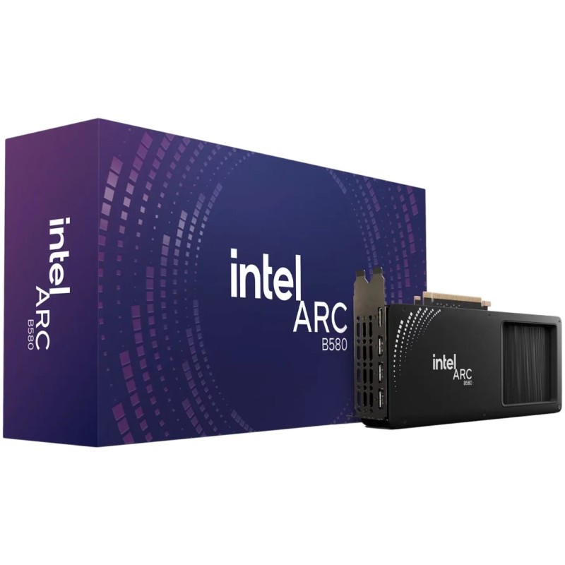 Grafična kartica Intel Arc B580 Intel ARC Limited Edition - 12GB GDDR6 | 1xHDMI 2.1 3xDisplayport 1.4 (31P06HB0BA) INTEL Grafična kartica Intel Arc B580 Intel ARC Limited Edition - 12GB GDDR6 | 1xHDMI 2.1 3xDisplayport 1.4 (31P06HB0BA)