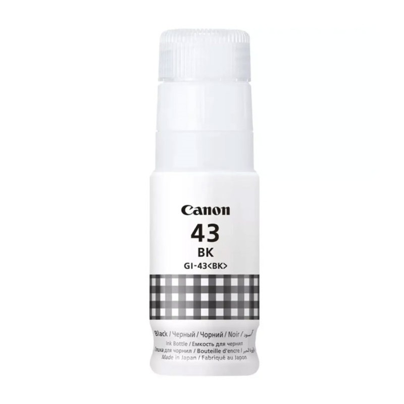 ČRNILO CANON ČRNO STEKLENIČKA GI43B ZA G540/G640 Canon ČRNILO CANON ČRNO STEKLENIČKA GI43B ZA G540/G640