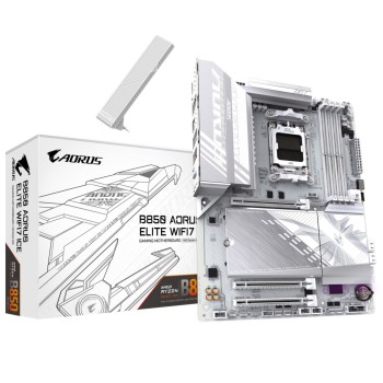 Osnovna plošča AM5 GigaByte B850 Aorus Elite WiFi 7 ICE ATX 1xHDMI 1.4 1xDisplayPort 1.4 Osnovna plošča AM5 GigaByte B850 Aorus Elite WiFi 7 ICE ATX 1xHDMI 1.4 1xDisplayPort 1.4