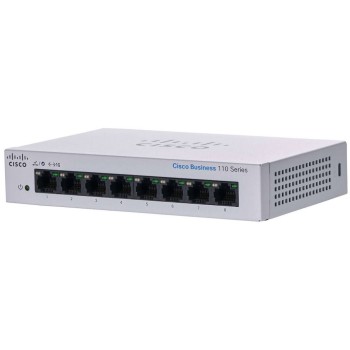 STIKALO 8-PORT Cisco CBS110 10/100/1000 UnManaged (CBS110-8T-D-EU) STIKALO 8-PORT Cisco CBS110 10/100/1000 UnManaged (CBS110-8T-D-EU)
