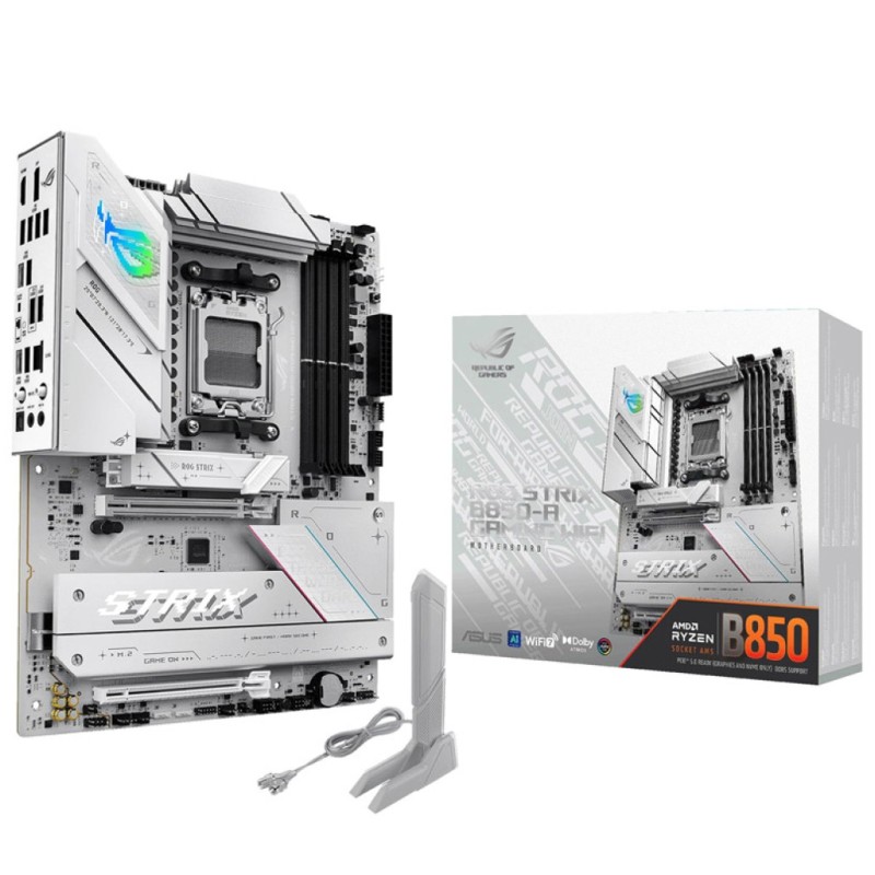 Osnovna plošča AM5 Asus ROG STRIX B850-A Gaming WiFi ATX 1xHDMI 1xDisplayPort ASUS Osnovna plošča AM5 Asus ROG STRIX B850-A Gaming WiFi ATX 1xHDMI 1xDisplayPort
