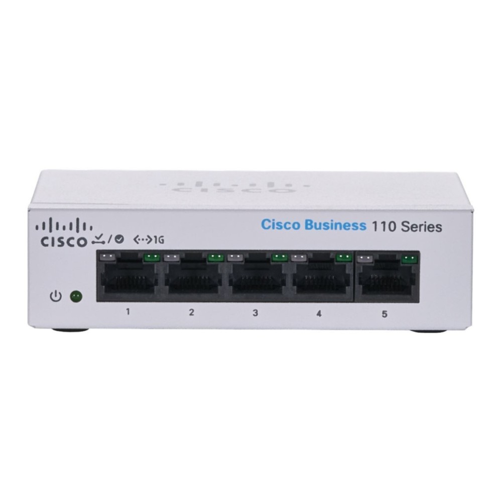 STIKALO 5-PORT Cisco CBS110 10/100/1000 (CBS110-5T-D-EU)