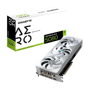 Grafična kartica nVidia RTX5080 GigaByte AERO OC SFF bela - 16GB GDDR7 (GV-N5080AERO OC-16GD) Grafična kartica nVidia RTX5080 GigaByte AERO OC SFF bela - 16GB GDDR7 (GV-N5080AERO OC-16GD)
