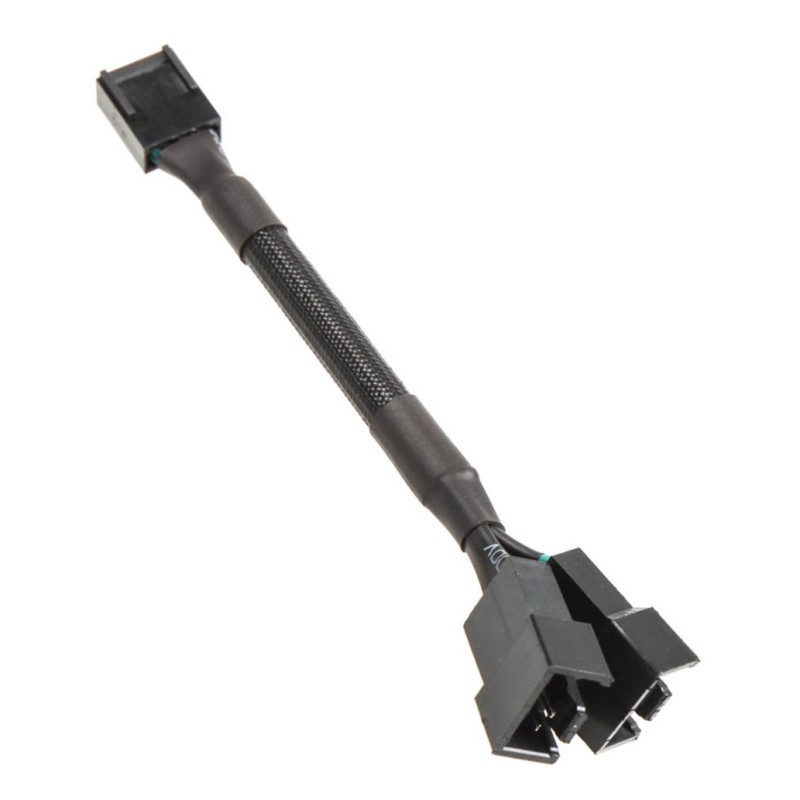 Splitter za ventilatorje Phanteks 1x -> 2x4-pin , črna PHANTEKS Splitter za ventilatorje Phanteks 1x -> 2x4-pin , črna