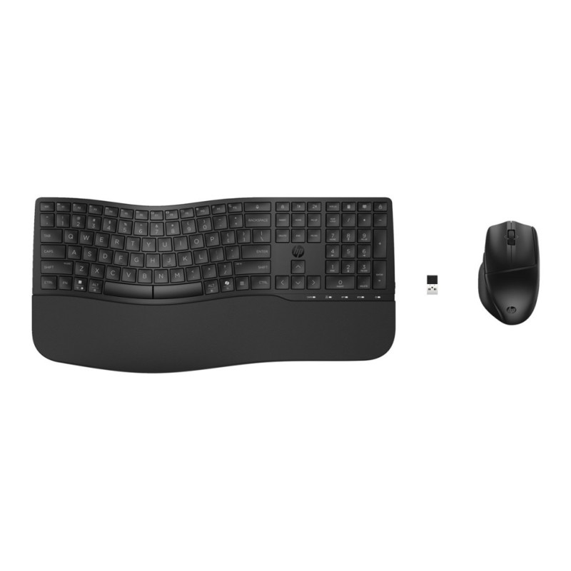 Tipkovnica in miš HP Bluetooth + USB ergonomska 685 Comfort Dual-Mode SLO črna (8T6L7UT#BED) HP Tipkovnica in miš HP Bluetooth + USB ergonomska 685 Comfort Dual-Mode SLO črna (8T6L7UT#BED)