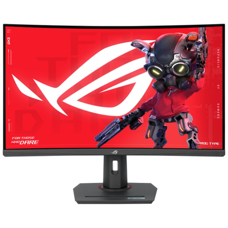 Monitor Asus 80 cm (31,5) XG32WCS 2560x1440 Curved Gaming 180Hz Fast-VA 1ms HDMI DisplayPort USB-C 7,5W USB-C-Out HAS DCI-P3-90% FreeSync HDR10 ROG Strix ASUS Monitor Asus 80 cm (31,5) XG32WCS 2560x1440 Curved Gaming 180Hz Fast-VA 1ms HDMI DisplayPort USB-C 7,5W USB-C-Out HAS DCI-P3-90% FreeSync HDR10 ROG Strix