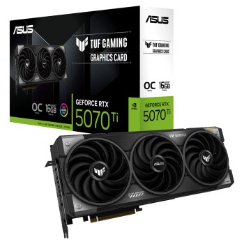 Grafična kartica nVidia RTX5070Ti Asus TUF Gaming OC - 16GB GDDR7 (90YV0MD0-M0NA00) Grafična kartica nVidia RTX5070Ti Asus TUF Gaming OC - 16GB GDDR7 (90YV0MD0-M0NA00)