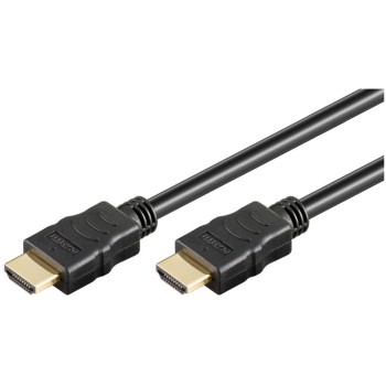 KABEL HDMI/HDMI M/M  1,5m Goobay pozlačeni kontakti 4K 60Hz  61158