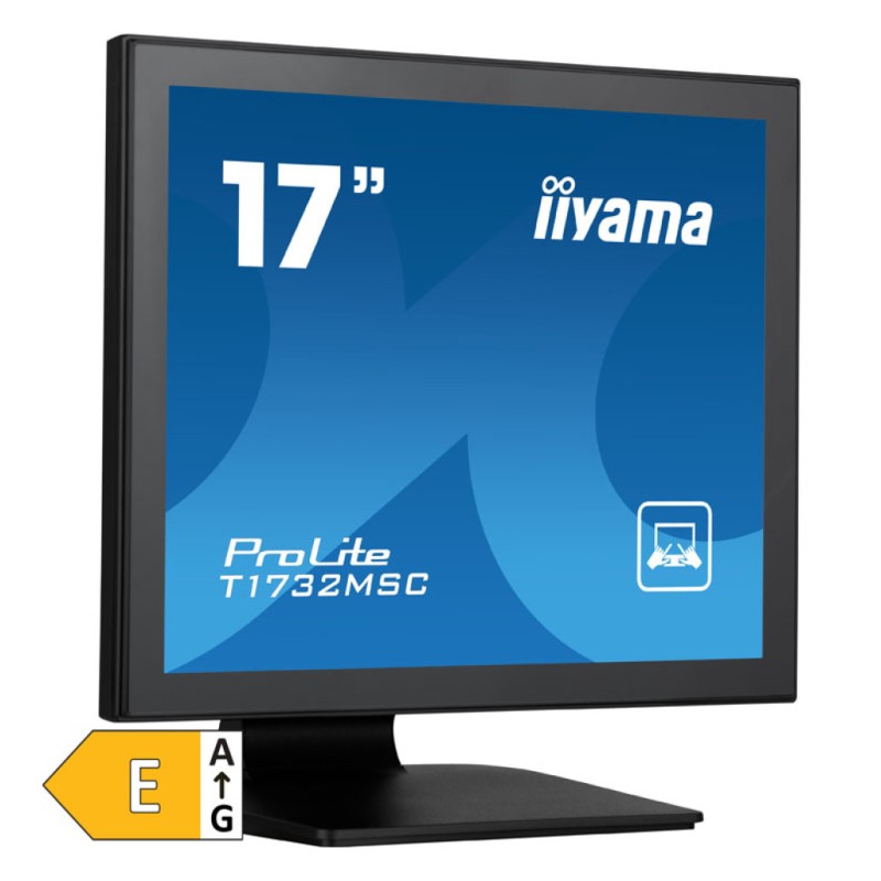 IIYAMA ProLite T1732MSC-B1S 43cm (17) 4:3 TN HDMI/DP/VGA PCAP na dotik informacijski / interaktivni monitor Iiyama IIYAMA ProLite T1732MSC-B1S 43cm (17) 4:3 TN HDMI/DP/VGA PCAP na dotik informacijski / interaktivni monitor