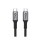 Kabel USB-C => USB-C 3,00m 20V/5A 100W USB 3.2 MicroConnect črn/siv (MC640523)