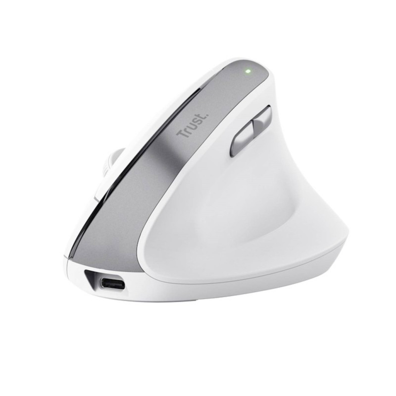 Miš brezžična ergonomska Trust Bayo II 2400DPI 6 gumbov bela (25398) TRUST Miš brezžična ergonomska Trust Bayo II 2400DPI 6 gumbov bela (25398)