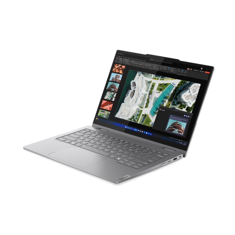 Prenosnik Lenovo 35,5 cm (14,0) ThinkBook 14 2-in-1 G4 1920x1200 IPS na dotik 300nit Ultra 5-125U/16GB/512GB/BL/FP/ALU/Intel Graphics/Win11Pro (21MX0019SC)