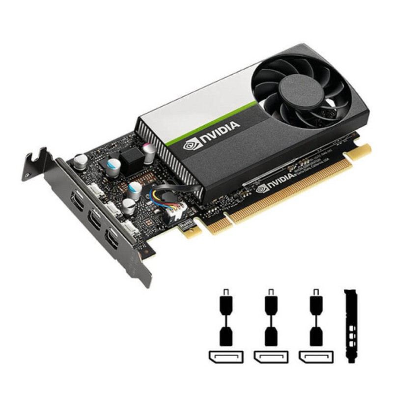 Grafična kartica T400 PNY Low profile - 4GB GDDR6  | 3xmDP (VCNT400-4GB-PB)