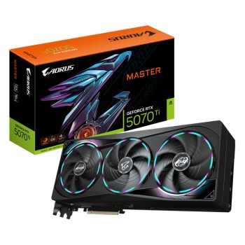 Grafična kartica nVidia RTX5070Ti GigaByte AORUS MASTER - 16GB GDDR7 (GV-N507TAORUS M-16GD) Grafična kartica nVidia RTX5070Ti GigaByte AORUS MASTER - 16GB GDDR7 (GV-N507TAORUS M-16GD)
