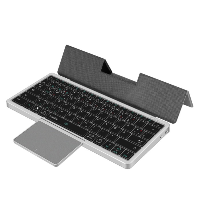 Tipkovnica Bluetooth 5.1 Logilink ID0214 DE | srebrna (ID0214) Tipkovnica Bluetooth 5.1 Logilink ID0214 DE | srebrna (ID0214)