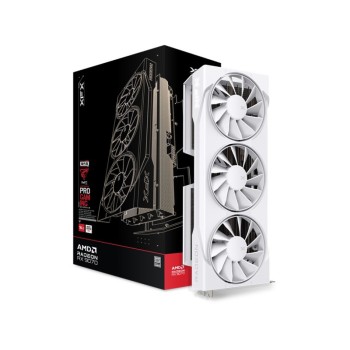 Grafična kartica AMD RX 9070 XFX Swift OC Triple fan bela - 16GB GDDR6  | 1xHDMI 2.1 3xDisplayport 2.1 (RX-97SWFB3W9) Grafična kartica AMD RX 9070 XFX Swift OC Triple fan bela - 16GB GDDR6  | 1xHDMI 2.1 3xDisplayport 2.1 (RX-97SWFB3W9)