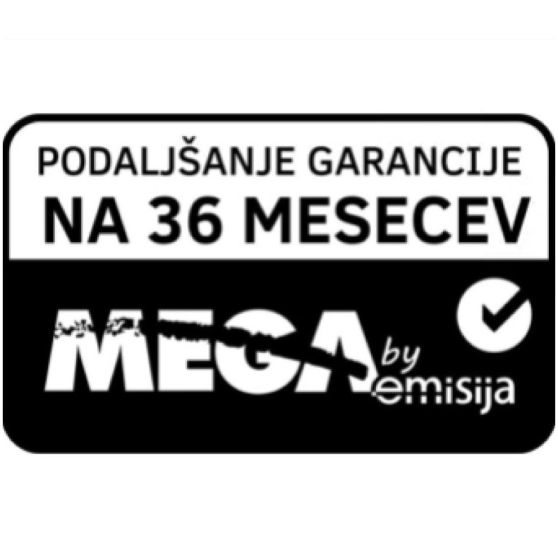 Podaljšanje garancije MEGA serija S11 na 3 leta MEGA Podaljšanje garancije MEGA serija S11 na 3 leta