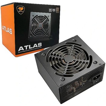 Napajalnik - 650W Cougar ATLAS 80Plus Bronze 87% ATX 3.1 Non modular 120mm črna (CGR-AT650)