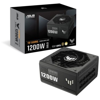 Napajalnik - 1200W Asus TUF Gaming 80Plus Gold 92% ATX 3.1 (Gen5) Modular 140mm črna (90YE00S0-B0NA00)