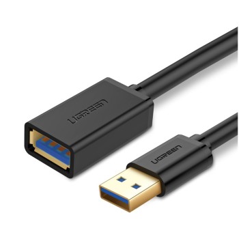 Kabel USB 3.0 A => A 2,00m podaljšek Ugreen US129 črn (10373)