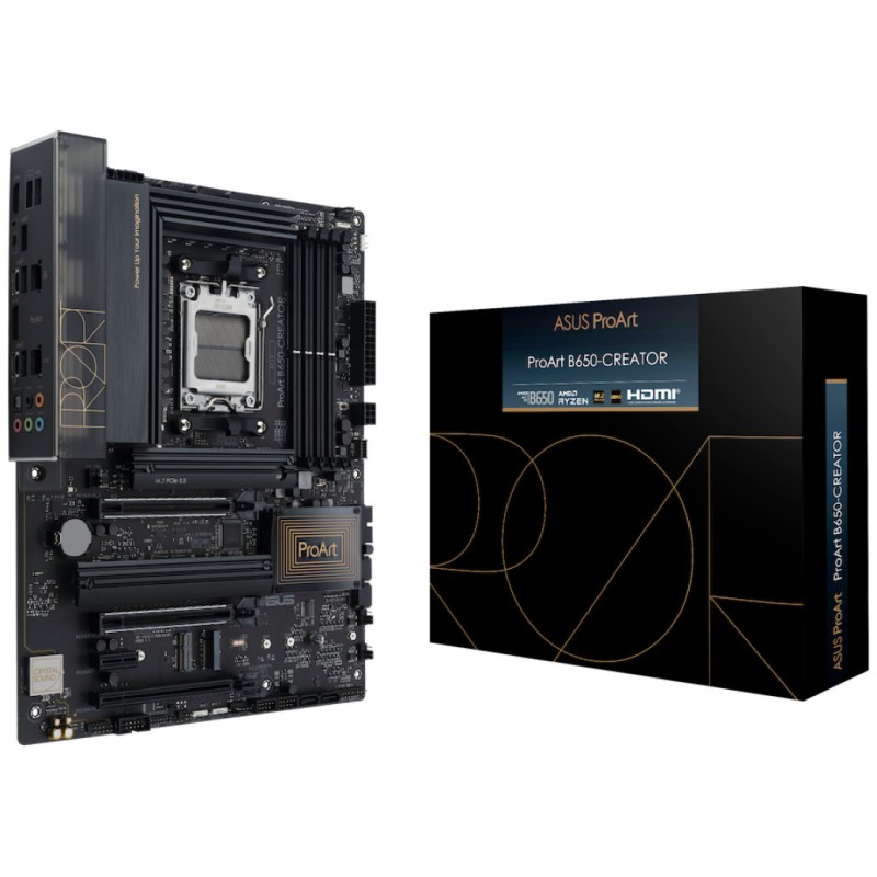Osnovna plošča AM5 Asus PROART B650-CREATOR ATX 1xHDMI 2.0 1xDisplayPort 1.4 ASUS Osnovna plošča AM5 Asus PROART B650-CREATOR ATX 1xHDMI 2.0 1xDisplayPort 1.4