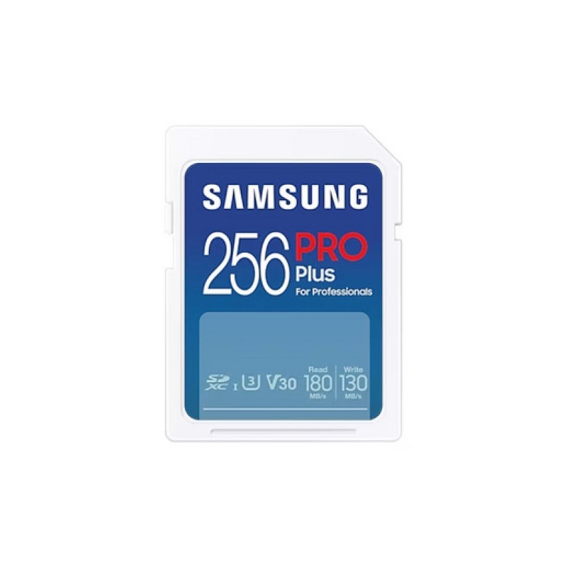 Spominska kartica SDXC 256GB Samsung Samsung PRO Plus 180MB/s/130MB/s U3 V30 UHS-I (MB-SD256S/EU) SAMSUNG Spominska kartica SDXC 256GB Samsung Samsung PRO Plus 180MB/s/130MB/s U3 V30 UHS-I (MB-SD256S/EU)