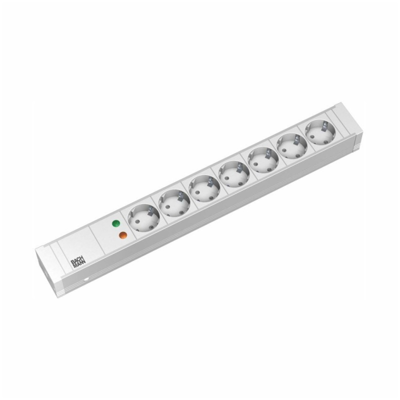 Razdelilec Bachmann 2,00m 7x230V ALU rack 1U (333.004) Bachmann Razdelilec Bachmann 2,00m 7x230V ALU rack 1U (333.004)