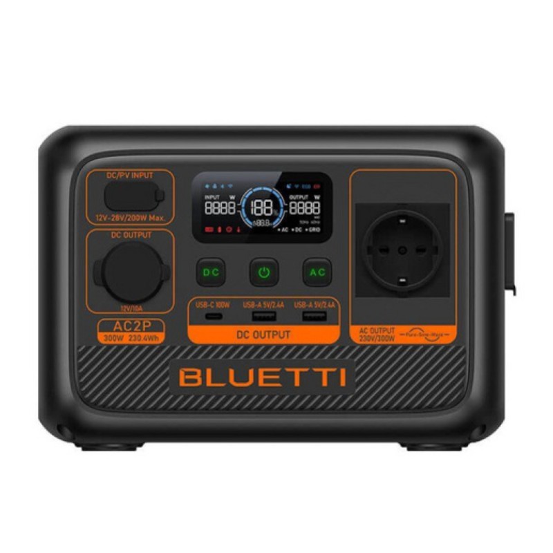 Polnilna postaja Bluetti AC2P 300W/230,4Wh Bluetti Polnilna postaja Bluetti AC2P 300W/230,4Wh
