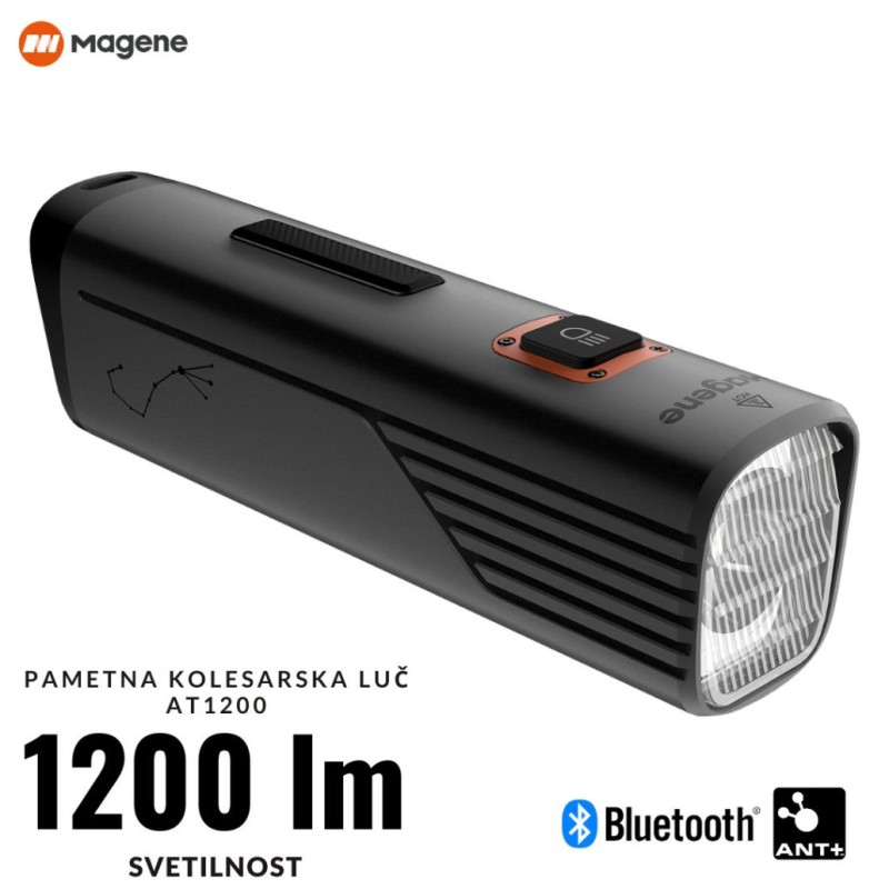 Magene AT1200 Pametna kolesarska luč