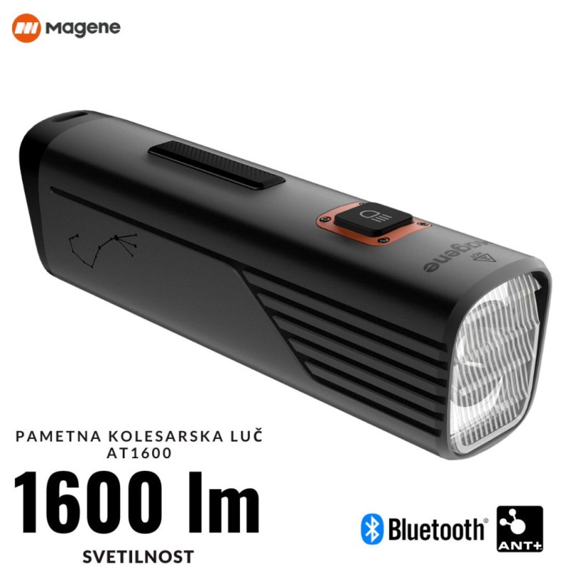 Magene AT1600 Pametna kolesarska luč