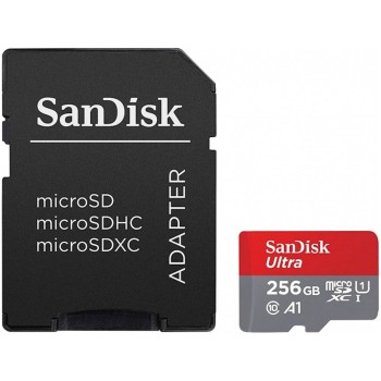 Spominska kartica SDXC 256GB Sandisk Ultra 150MB/s/U1 V10 UHS-I +adapter (SDSQUAC-256G-GN6MA) Spominska kartica SDXC 256GB Sandisk Ultra 150MB/s/U1 V10 UHS-I +adapter (SDSQUAC-256G-GN6MA)