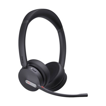 Slušalke brezžične Yealink naglavne z mikrofonom BT/USB-C BH70 črne ENC (1208667)