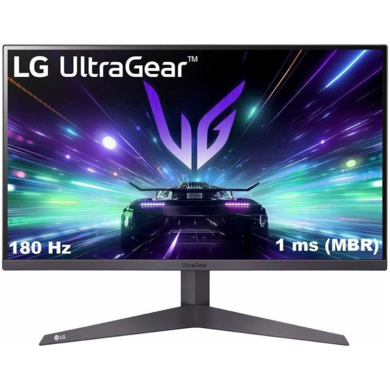 Monitor LG 60,2 cm (23,7) 24GS50F-B 1920x1080 Gaming 180Hz VA 1ms 2xHDMI DisplayPort  NTSC72% FreeSync HDR10