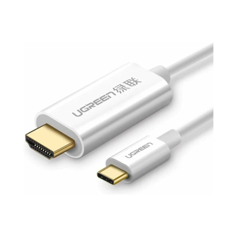 Kabel USB-C 3.1 => HDMI 1.4 1,5m UHD 4K@30HZ bel Ugreen (30841) UGREEN Kabel USB-C 3.1 => HDMI 1.4 1,5m UHD 4K@30HZ bel Ugreen (30841)