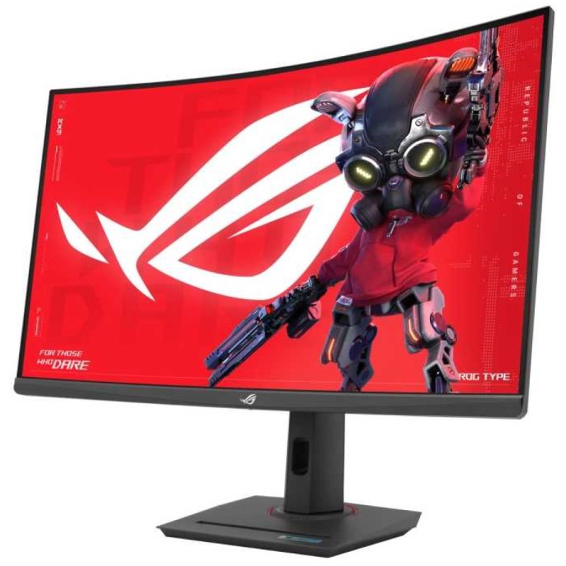 Monitor Asus 80 cm (31,5) XG32WCMS 2560x1440 Curved Gaming 280Hz Fast-VA 1ms HDMI DisplayPort USB-C 15W USB-C-Out HAS DCI-P3-95% FreeSync Premium HDR400 ROG Strix ASUS Monitor Asus 80 cm (31,5) XG32WCMS 2560x1440 Curved Gaming 280Hz Fast-VA 1ms HDMI DisplayPort USB-C 15W USB-C-Out HAS DCI-P3-95% FreeSync Premium HDR400 ROG Strix