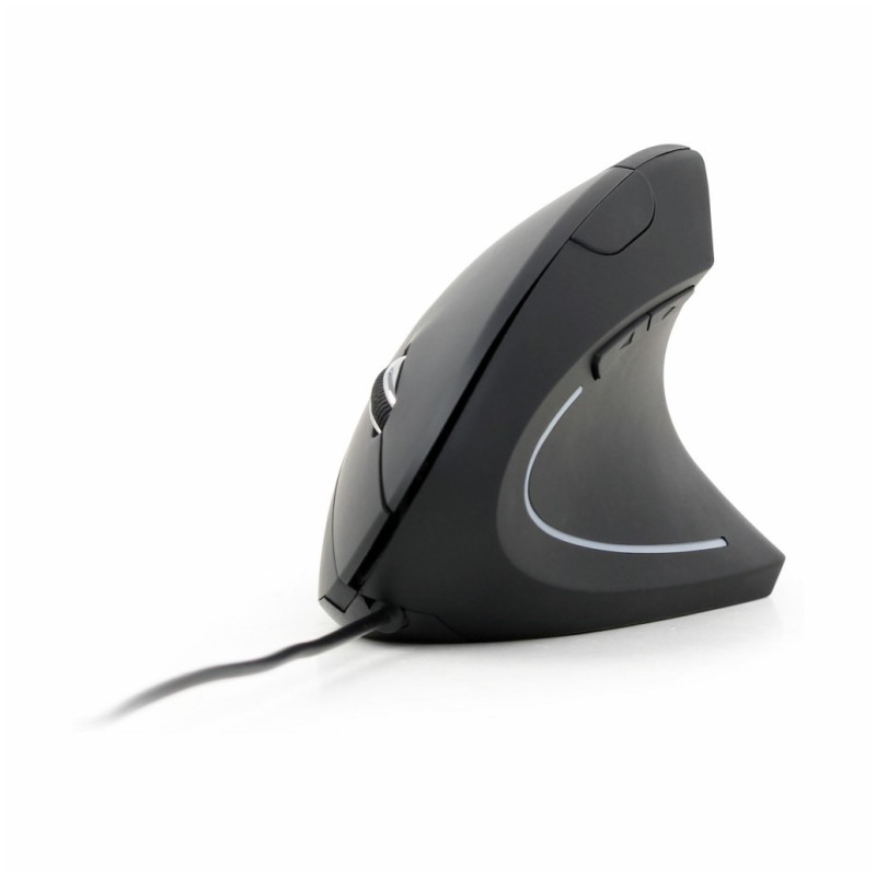 Miš Gembird USB MUS-ERGO-01 črna 3200DPI (MUS-ERGO-01)