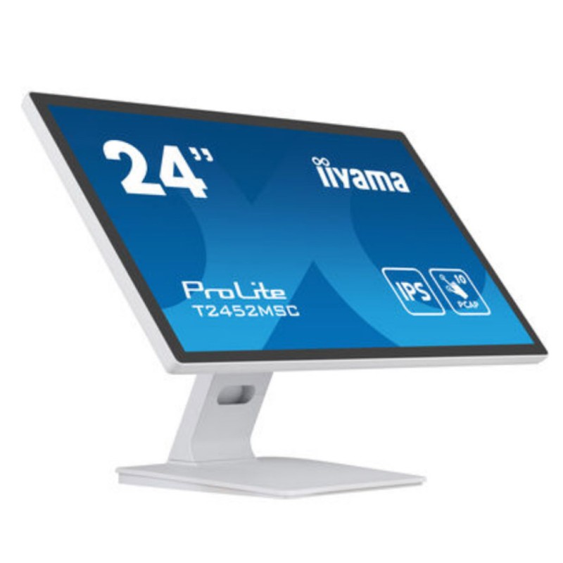 Monitor touch Iiyama 60,5 cm (23,8) T2452MSC-W1 1920x1080 POS IPS 14ms HDMI DisplayPort 2xUSB3.2 Zvočniki ProLite interaktivni monitor Iiyama Monitor touch Iiyama 60,5 cm (23,8) T2452MSC-W1 1920x1080 POS IPS 14ms HDMI DisplayPort 2xUSB3.2 Zvočniki ProLite interaktivni monitor