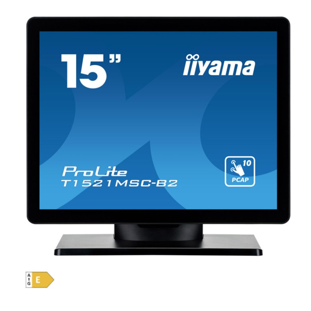 Monitor touch Iiyama 38,1 cm (15,0) T1521MSC-B2 1024x768 POS TN 8ms VGA HDMI USB Zvočniki 7H ProLite interaktivni monitor Iiyama Monitor touch Iiyama 38,1 cm (15,0) T1521MSC-B2 1024x768 POS TN 8ms VGA HDMI USB Zvočniki 7H ProLite interaktivni monitor