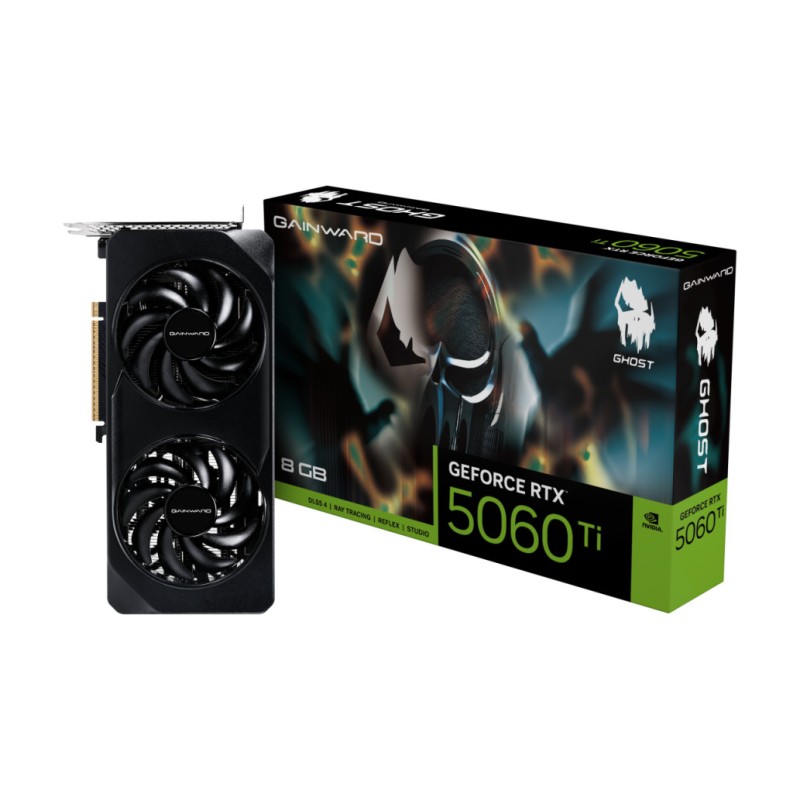 Grafična kartica nVidia RTX5060Ti Gainward Ghost - 8GB GDDR7 (NE7506T019P1-GB2062B) Gainward Grafična kartica nVidia RTX5060Ti Gainward Ghost - 8GB GDDR7 (NE7506T019P1-GB2062B)
