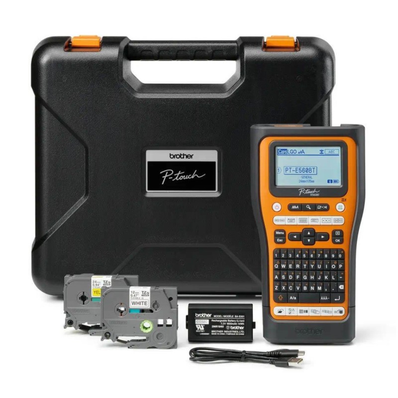 POS tiskalnik BROTHER Pro Bluetooth in samodejni rezalnik do 24mm (PTE560BTVPQL1) Brother POS tiskalnik BROTHER Pro Bluetooth in samodejni rezalnik do 24mm (PTE560BTVPQL1)