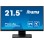 Monitor touch Iiyama 54,6 cm (21,5) T2252MSC-B2AG 1920x1080 POS IPS 5ms HDMI DisplayPort 2xUSB3.2 Zvočniki  7H ProLite interaktivni monitor