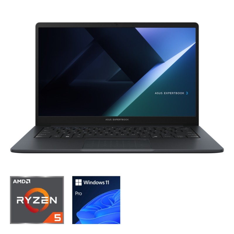Prenosnik Asus 39,6 cm (15,6) ExpertBook BM1 1920x1080 IPS R5-7535U/16GB/SSD1TB/BL/AMD Radeon/Win11PRO DSP ASUS Prenosnik Asus 39,6 cm (15,6) ExpertBook BM1 1920x1080 IPS R5-7535U/16GB/SSD1TB/BL/AMD Radeon/Win11PRO DSP