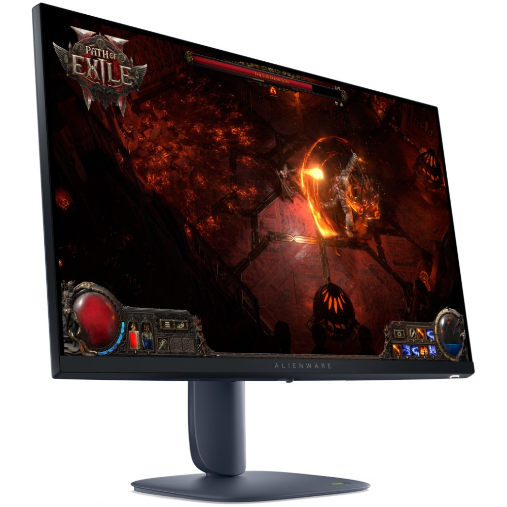 Monitor Dell 68,6 cm (27,0) AW2725DM 2560x1440 Gaming 180Hz IPS 1ms 2xHDMI DisplayPort 2xUSB3.2 Pivot 3H DCI-P3-95% AdaptiveSync FreeSync G-Sync Compatible HDR400 Alienware Dell Monitor Dell 68,6 cm (27,0) AW2725DM 2560x1440 Gaming 180Hz IPS 1ms 2xHDMI DisplayPort 2xUSB3.2 Pivot 3H DCI-P3-95% AdaptiveSync FreeSync G-Sync Compatible HDR400 Alienware