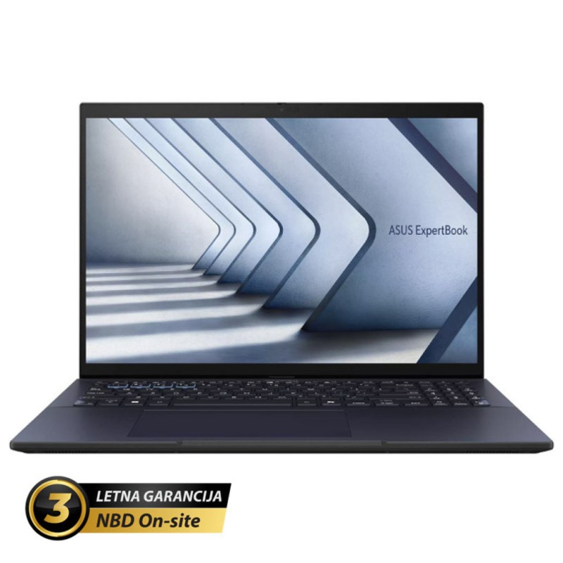 Prenosnik Asus 40,64 cm (16,0) ExpertBook B3 1920x1200 IPS 300nit Ultra 7-155H/32GB/SSD1TB/BL/FP/Intel Arc/Win11Pro (90NX0731-M01EA0)