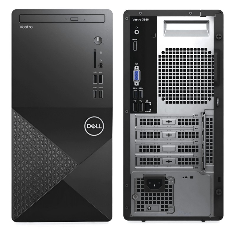 Računalnik Dell MT Vostro 3888 i5-10400/B460/16GB/512GB/DVDRW/Intel 630 VGA HDMI /BT WiFi/260W-85%/Win11Pro 3888-CTO3 Dell Računalnik Dell MT Vostro 3888 i5-10400/B460/16GB/512GB/DVDRW/Intel 630 VGA HDMI /BT WiFi/260W-85%/Win11Pro 3888-CTO3