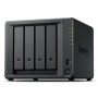 NAS ohišje Synology DS925+ 4x3.5'' SATA HDD/SSD 2x M.2 NVMe AMD V1500B 4-core (8-thread) 2.2 GHz 4GB DDR4 ECC SODIMM 2x RJ-45 2.5GbE 2x USB 3.2 Gen1 1x USB-C expansion port